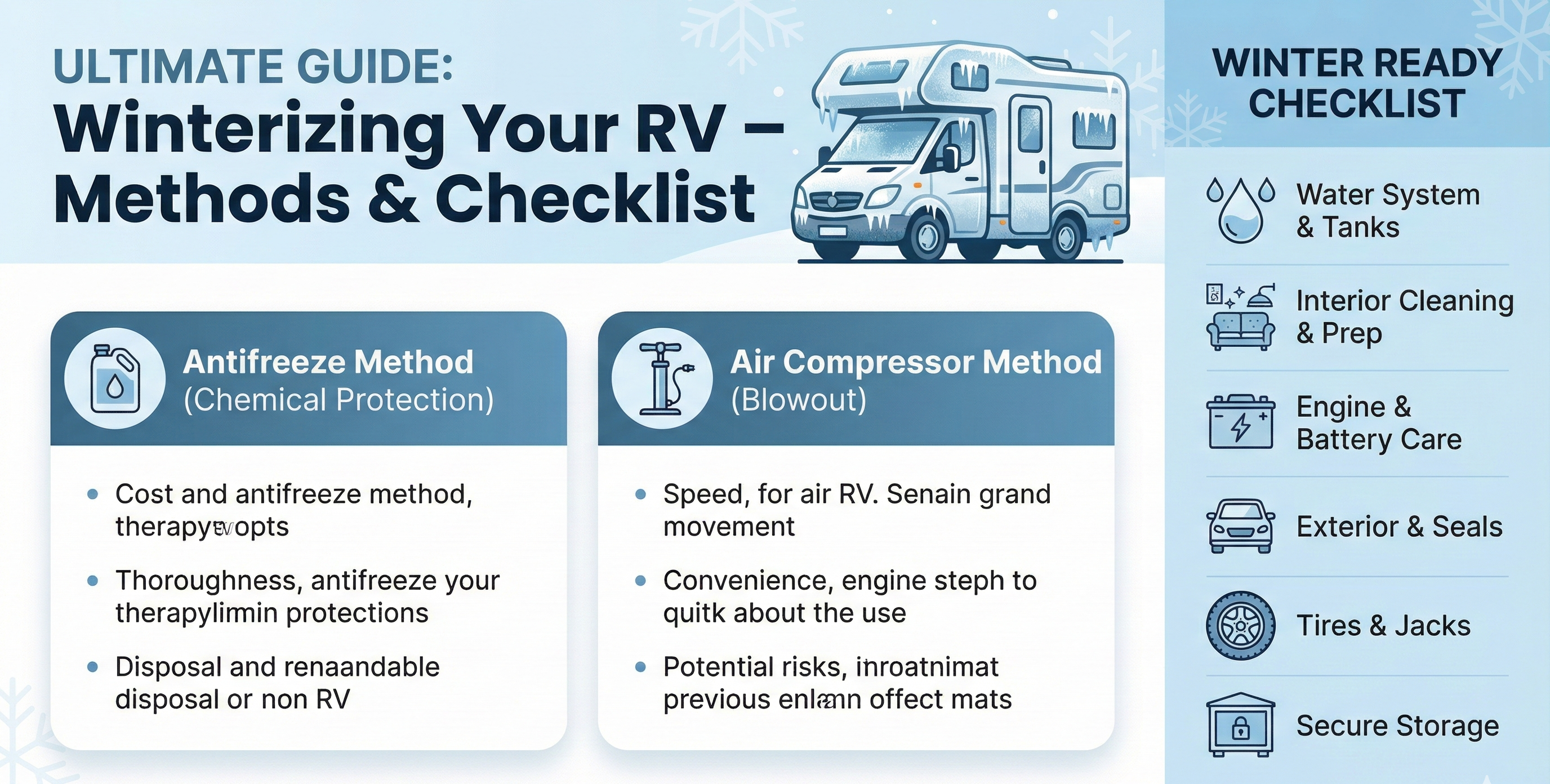 How to Winterize Your RV